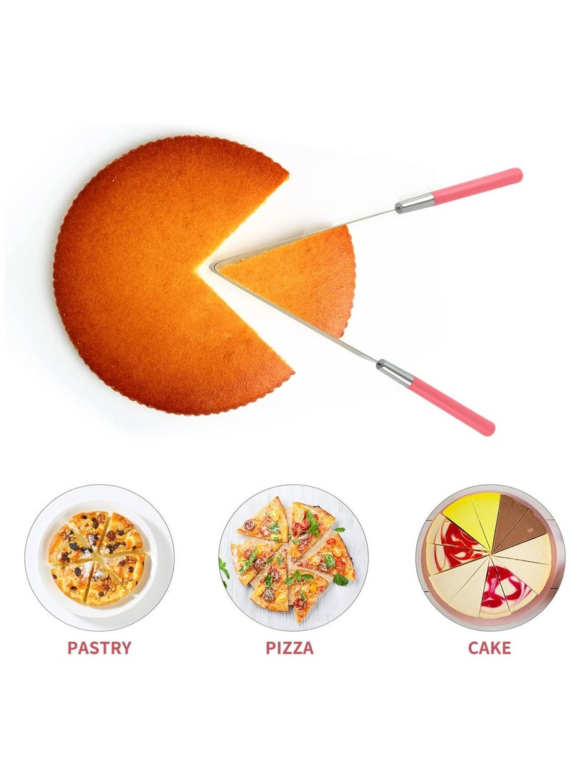 Oasisgalore 2pcs Cake Cutter Set - Pie and Pastry Slicing Tool - Image 1