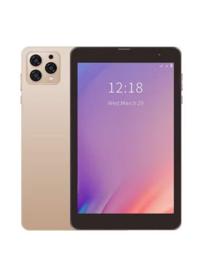 AirTab U08 Pro Android Tablet with Keyboard – 8" FHD Display, 16GB RAM, 1TB Storage & 10000mAh Battery – High-Performance Tablet for Study, Work & Entertainment – Elegant Gold Finish - Image 1