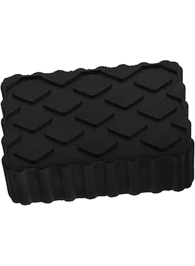 Kichvoe Rubber Jack Stand Pad for Car Lift Shock Absorbing Wear Resistant Block Trailer - Image 1