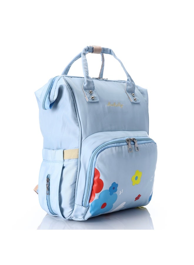 CROSSLAND Waterproof Diaper Backpack with Thermal Pockets – Multi-Function Baby Changing Bag for Moms - Image 1