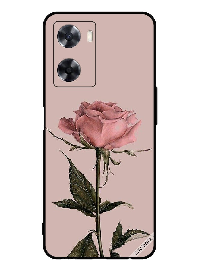 Covernex Protective Case Cover For Oppo A77s Peach Rose - Image 1