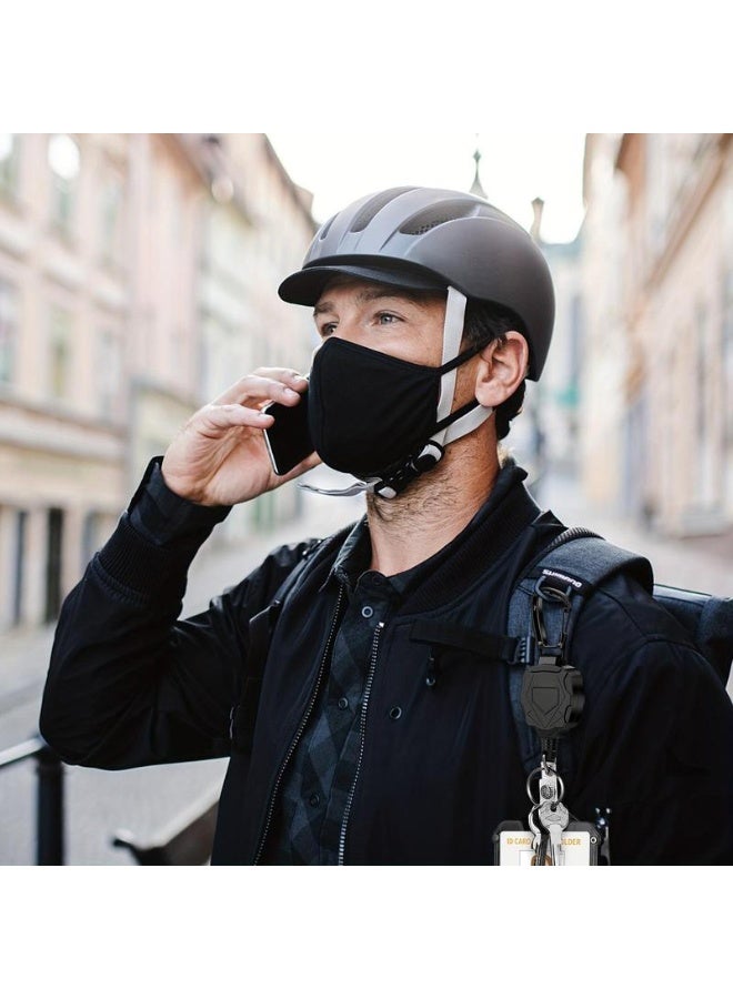 حبل بطاقة صدرية متين وقابل للتمدد، مجموعة واحدة من حبل بطاقة الصدر مع بطاقة هوية، حبل بطاقة صدرية قابل للتمدد، مشبك بطاقة محمول، للاستخدام من قبل الطلاب والموظفين، مشبك بطاقة صدرية قابل للتمدد، مشبك بطاقة قابل للفصل، مشبك صور، حزام رقبة شخصي، ملحقات - Image 5