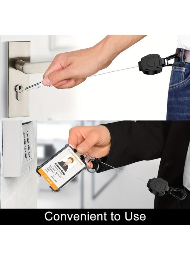 حبل بطاقة صدرية متين وقابل للتمدد، مجموعة واحدة من حبل بطاقة الصدر مع بطاقة هوية، حبل بطاقة صدرية قابل للتمدد، مشبك بطاقة محمول، للاستخدام من قبل الطلاب والموظفين، مشبك بطاقة صدرية قابل للتمدد، مشبك بطاقة قابل للفصل، مشبك صور، حزام رقبة شخصي، ملحقات - Image 4