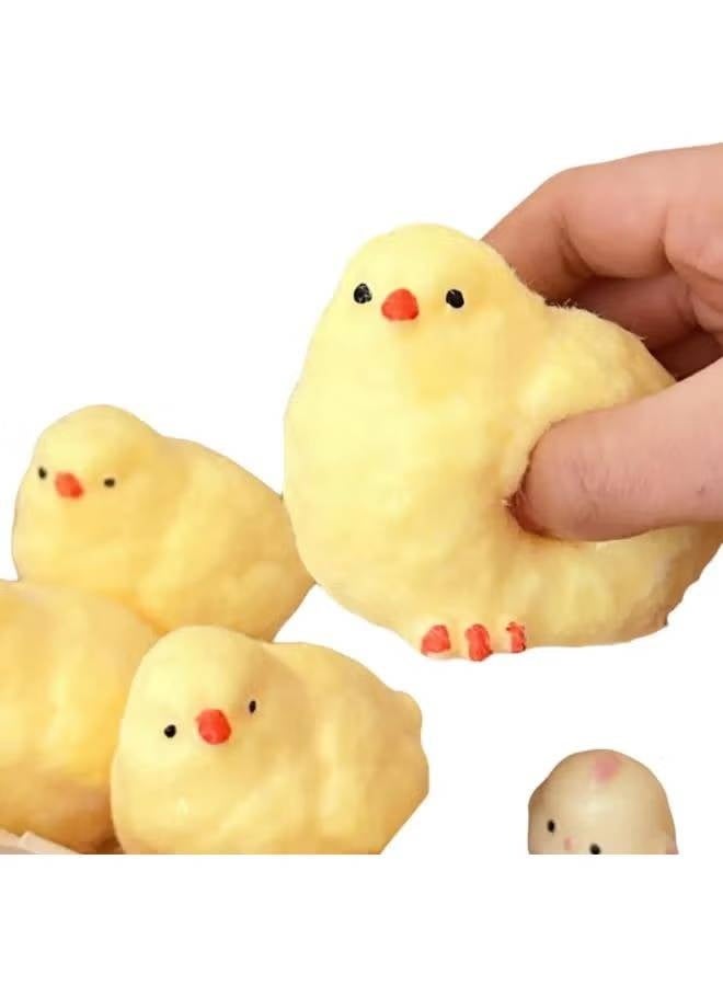 Soft Slow Rising Yellow Chick Shape Sensory Stress Relief Squishy Fidget Toy - Image 3