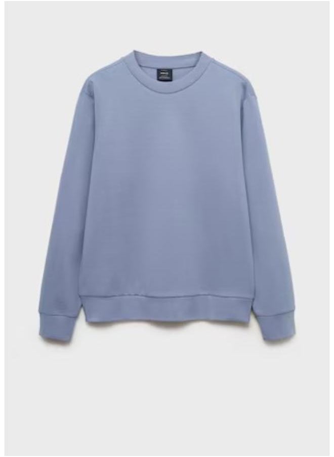 Mango Man Regular-Fit Cotton Sweatshirt  - Image 5