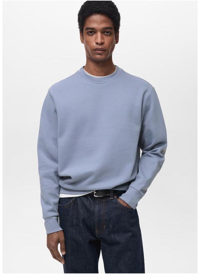Mango Man Regular-Fit Cotton Sweatshirt  - Image 1