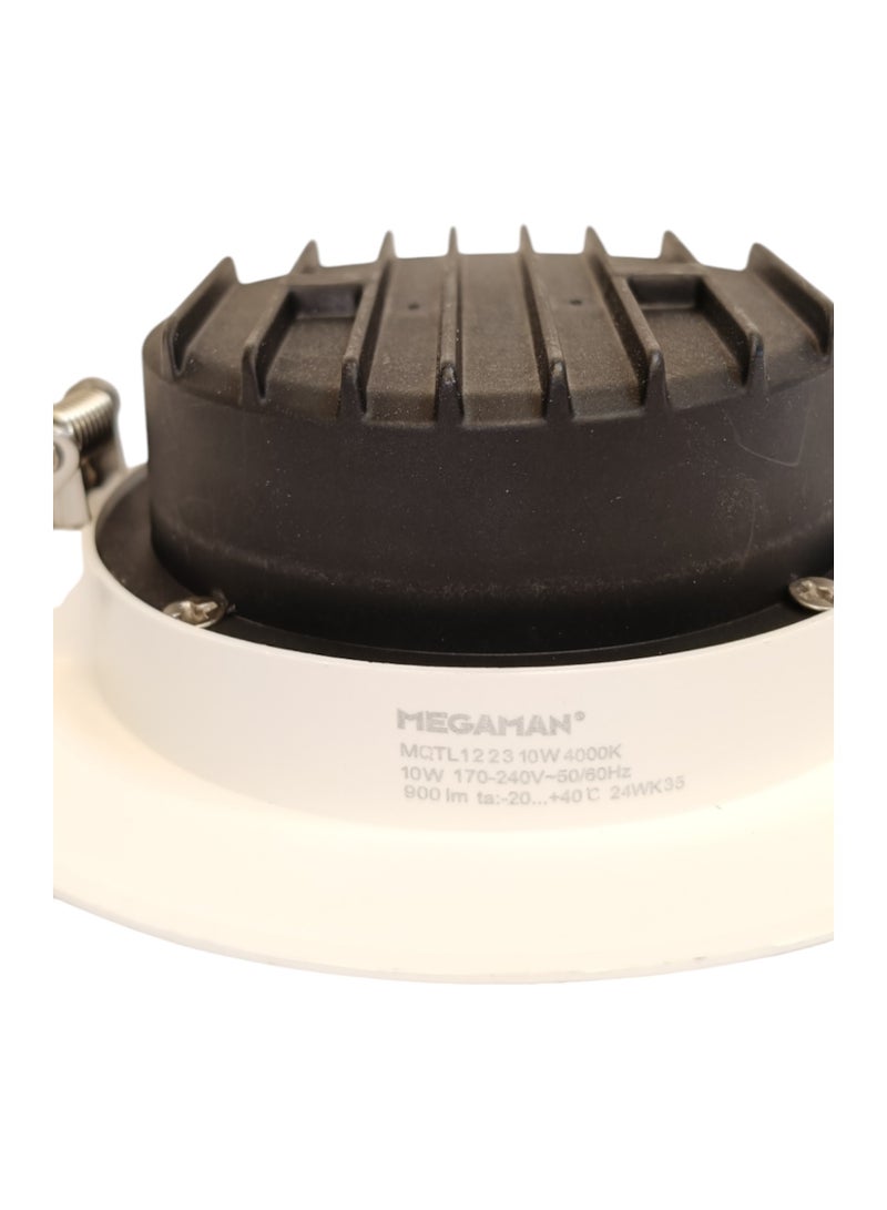 Megaman Recessed 10W LED Downlight - Cool White(4000K) - Image 3