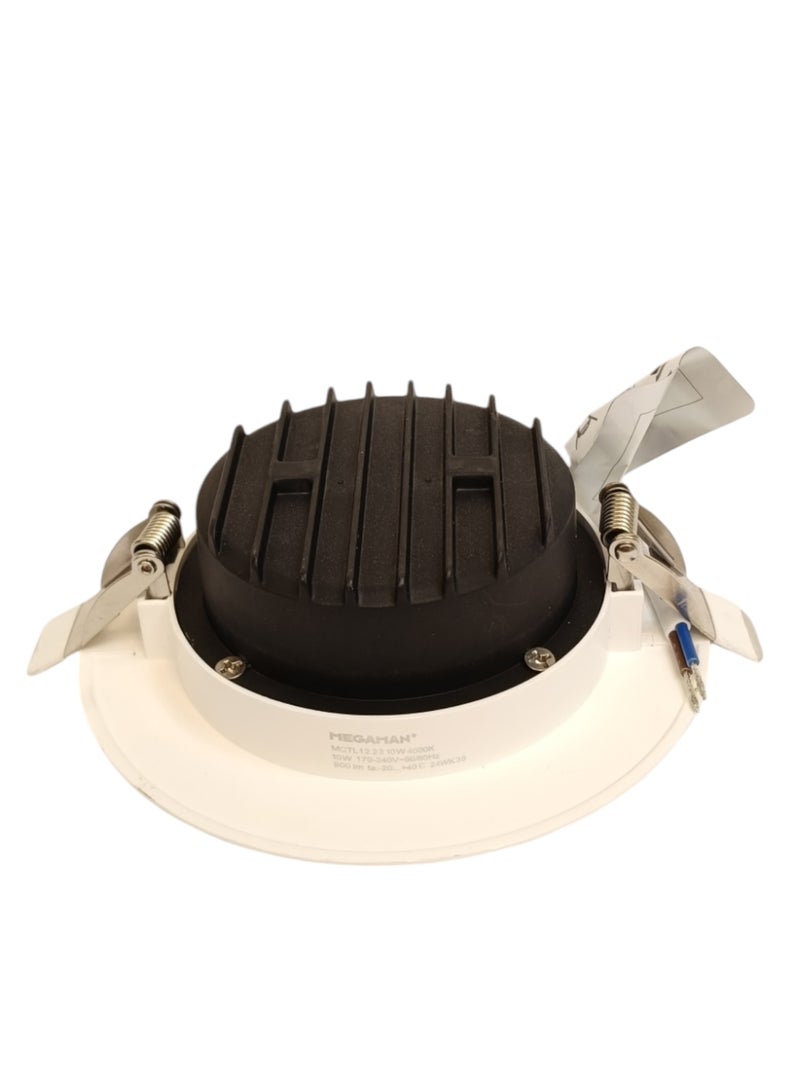 Megaman Recessed 10W LED Downlight - Cool White(4000K) - Image 4