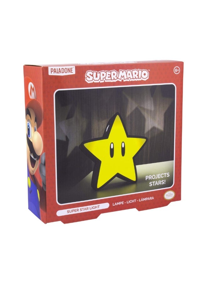 Paladone Super Star Light with Projection V3 Super Mario by Paladone 
