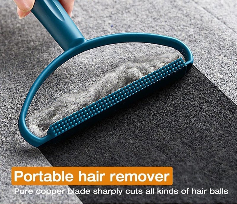 WISHBONE LINT Remover Mini Portable Manual Lint Remover Reusable Lint Remover for Clothes and Carpet Hair Remover for Couch Multicolor - Image 3