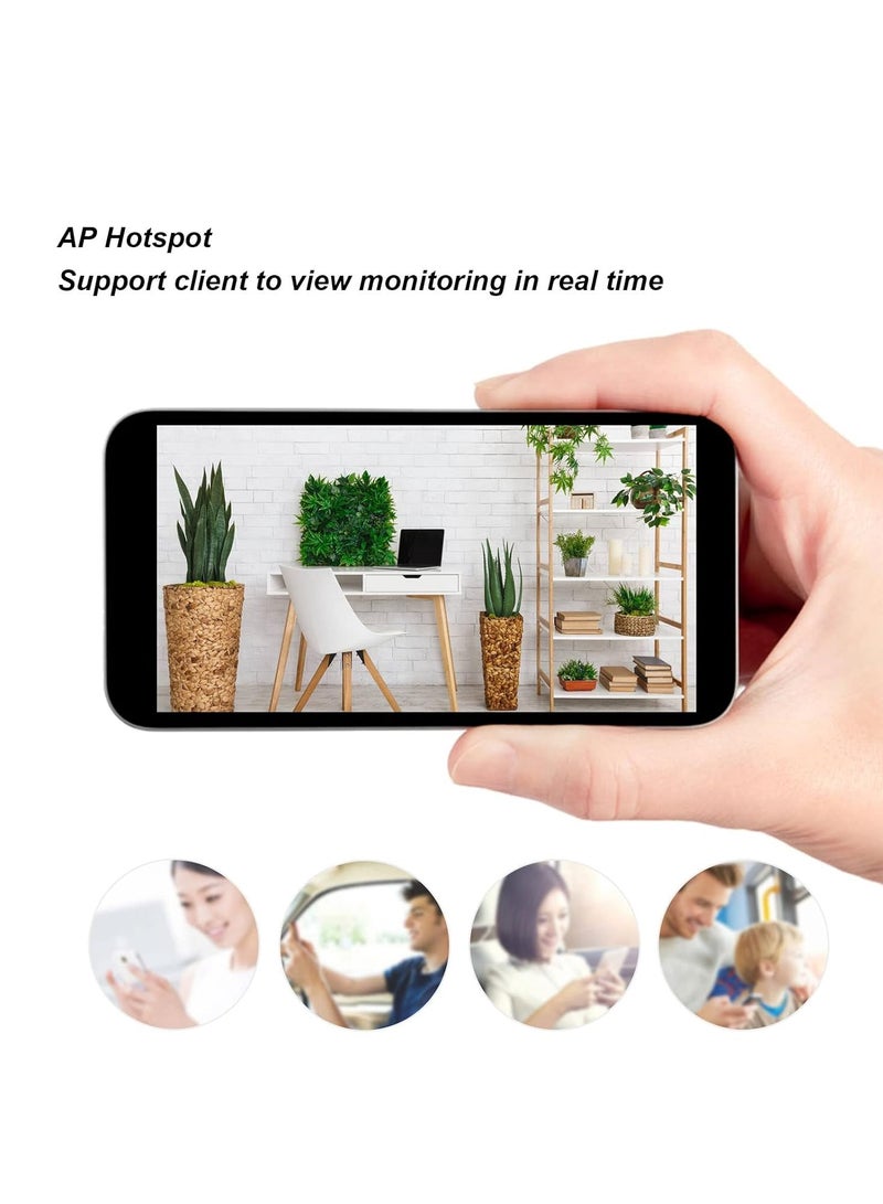 AROAQ Wireless WiFi Network Outdoor Waterproof High-Definition Night Vision Camera - Image 3