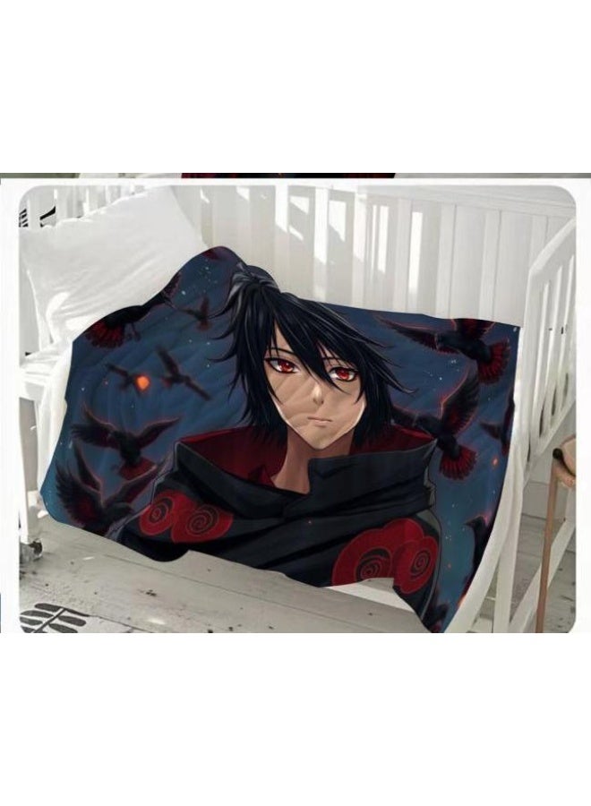 عام بطانية رقيقة من الفانيلا الكرتونية للأطفال أو الطلاب (دافئة ومريحة ومناسبة للنوم والألعاب) 100 سم * 150 سم - 632 - Image 3