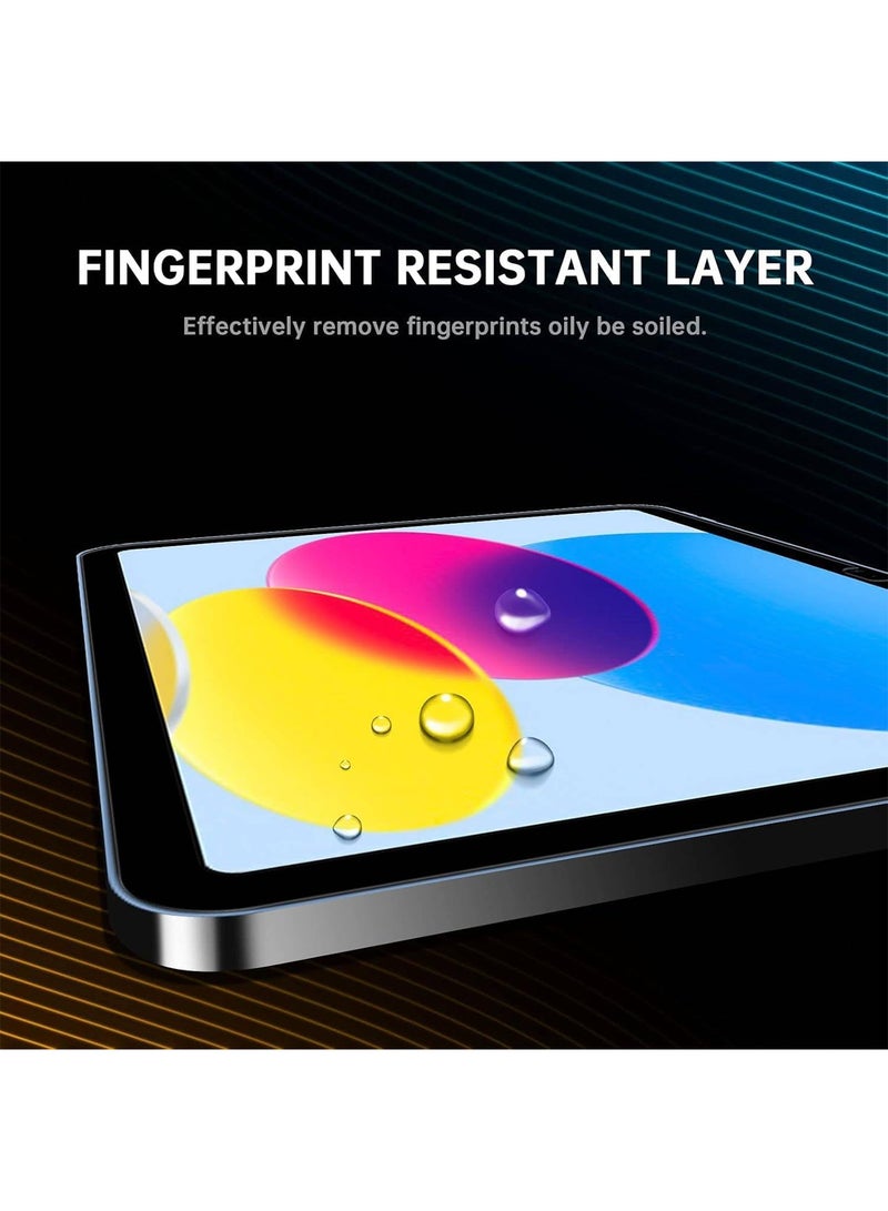 Adando [2 Pack] Screen Protector for iPad (A16) 11th Generation 11"2025: 9H HD Clarity Tempered Glass - Ultra Clear Bubble Free - Anti-Scratch Screen Protector Film - Image 4