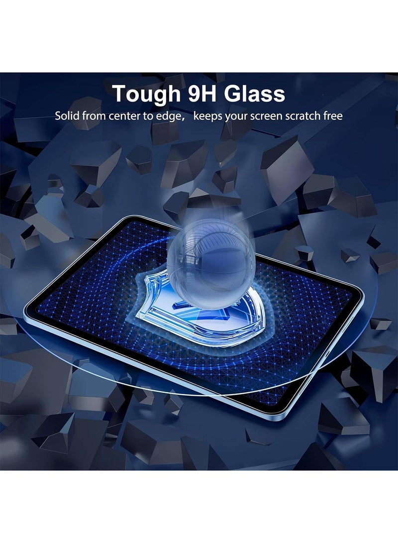 Adando [2 Pack] Screen Protector for iPad (A16) 11th Generation 11"2025: 9H HD Clarity Tempered Glass - Ultra Clear Bubble Free - Anti-Scratch Screen Protector Film - Image 2