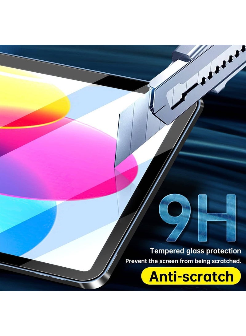 Adando [2 Pack] Screen Protector for iPad (A16) 11th Generation 11"2025: 9H HD Clarity Tempered Glass - Ultra Clear Bubble Free - Anti-Scratch Screen Protector Film - Image 5