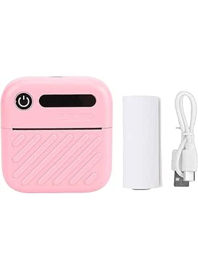 طابعة الملصقات المحمولة بدون حبر مع تقنية البلوتوث، بدقة 200 نقطة في البوصة، وتطبيق تحكم ووظيفة مسح - Image 1