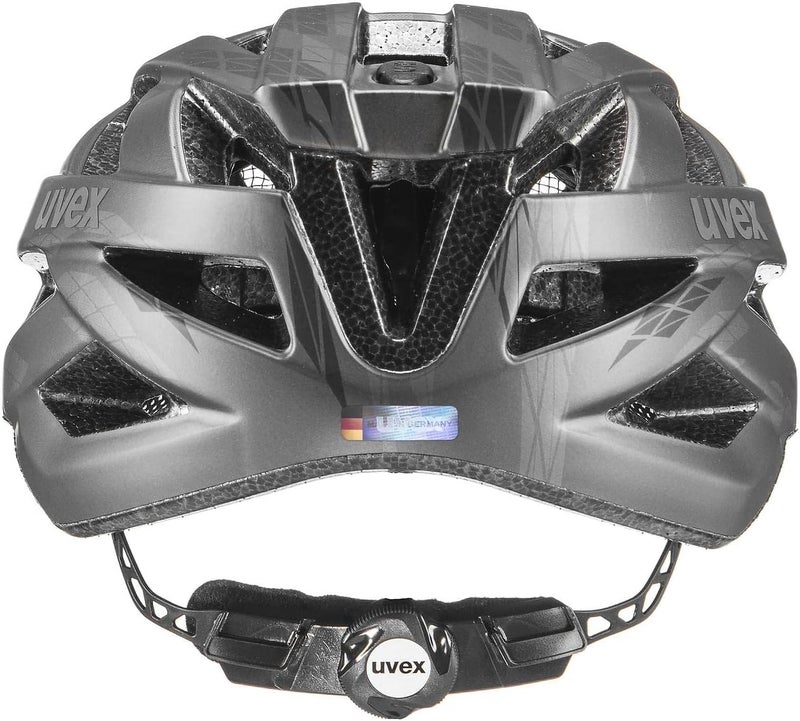 Uvex Unisex I-Vo CC Bike Helmet - Black Mat, 56-60 cm - Image 3