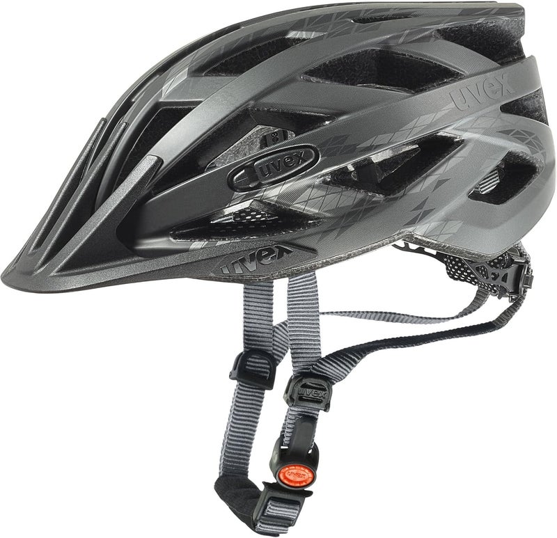 Uvex Unisex I-Vo CC Bike Helmet - Black Mat, 56-60 cm - Image 1