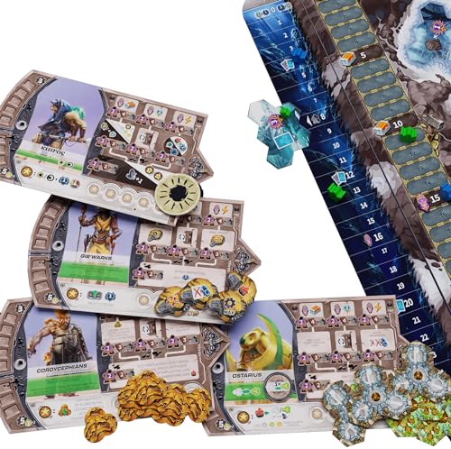 Matagot Revive: Call of The Abyss Board Game Expansion - Enhance Your Game with New Tribes and Scyphoz Cards! Strategy Game for Kids & Adults, Ages 14+, 1-4 Players, 60-90 Min Playtime, Made by Aporta Games - Image 4