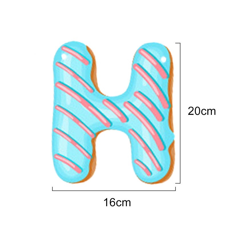 BIEUFBJI Donut Happy Birthday Banner Donut Party Decorations Donut Theme Birthday Party Kids Birthday Baby Shower Wall Decoration - Image 2