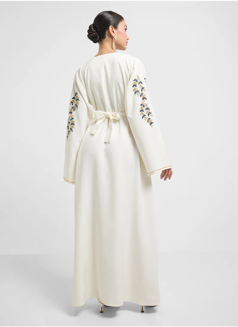 hayas closet Belt & Beadwork Jalabiya