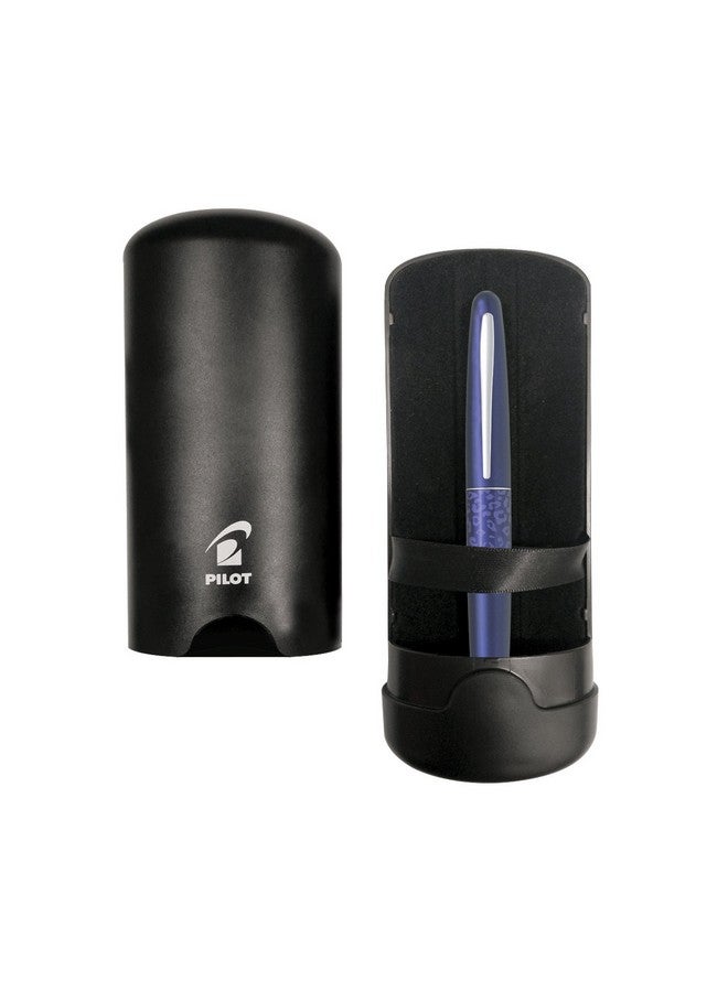 بايلوت قلم حبر جاف بايلوت بتصميم جلد الفهد، متوسط السن، أسود - Image 3