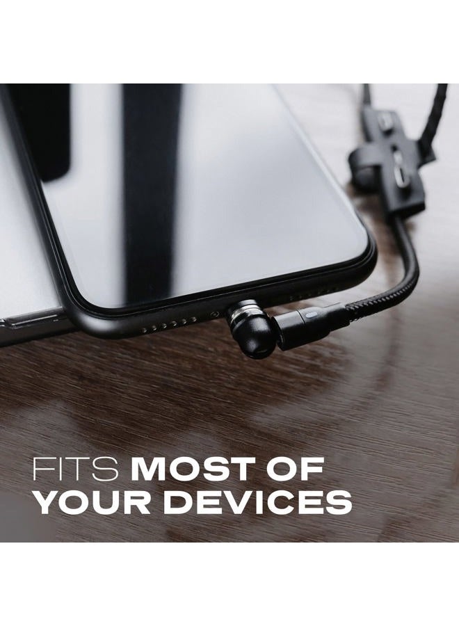 Statik 3 Pack USB-C Magnetic Connector for Charging Cable - Easily Locks - Compatible with All Type C Devices - Image 4