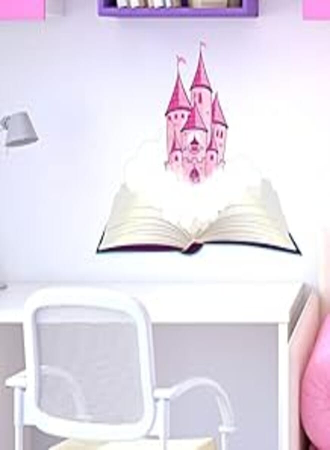 Decorative The children's room sticker -Princess Castle (100x130cm) 