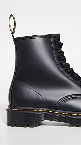 Dr Martens Dr. Martens Unisex's 1460 Bex Smooth Leather Platform Boot Combat, Black, 4.5 - Image 4