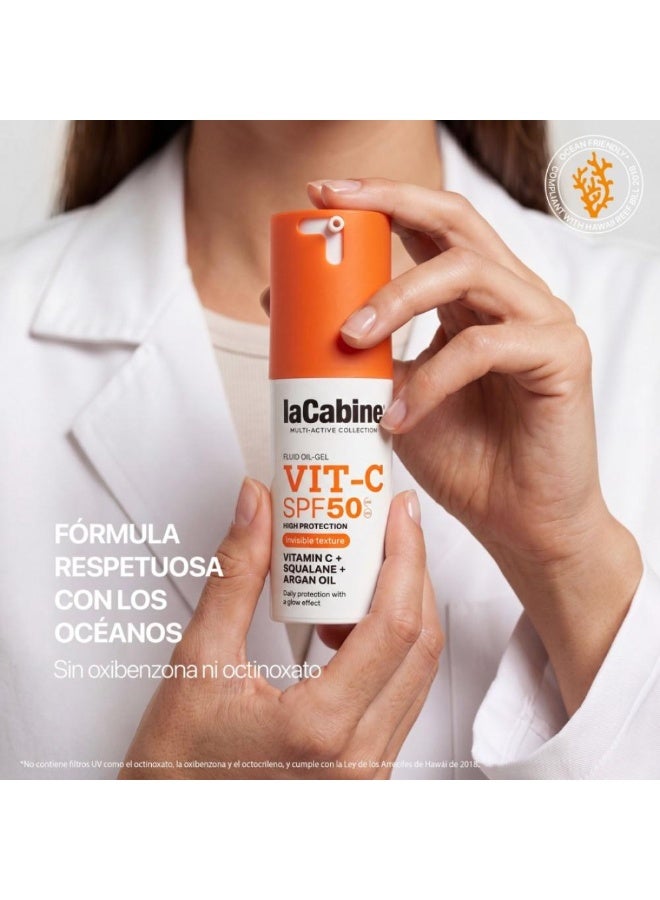 La Cabine SPF 30 Sunscreen Cream with Vitamin C - 30 ml - Image 3