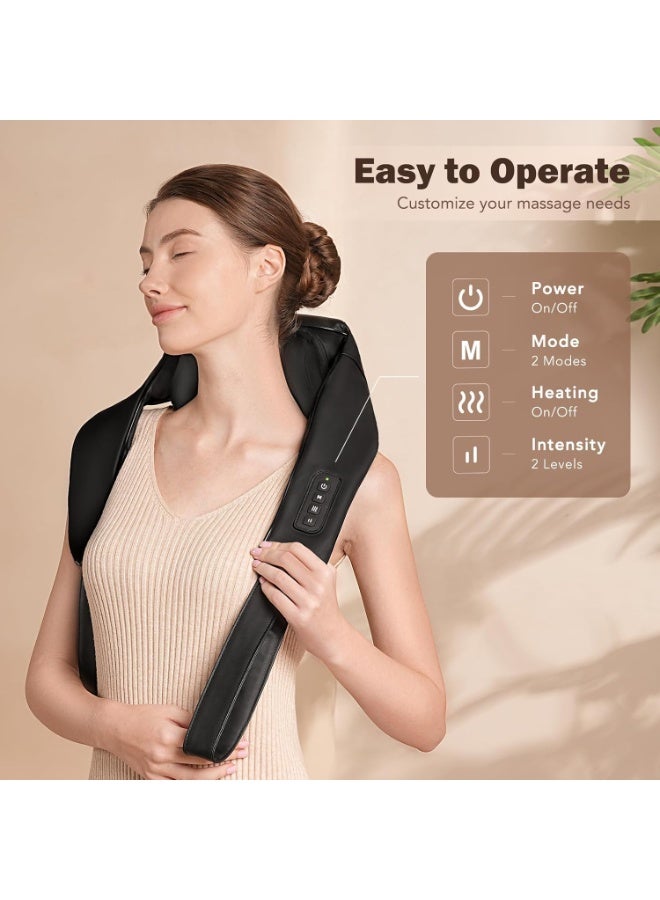 جهاز مساج للرقبة مع تسخين – مساج عميق 5D بدون أسلاك – راحة فعّالة لكل الجسم - Image 3