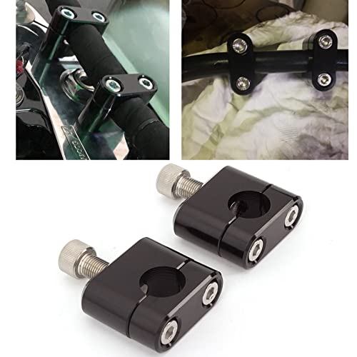 HYEPIVOT 7/8" 22mm Standard HandleBar Handle Fat Bar Riser Mount Clamp Adaptor Universal Motorcycle Pit Dirt Bike Racing ATV CNC - Image 1