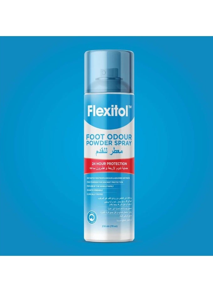Flexitol Foot Odour Powder Spray 210 ml - Image 2