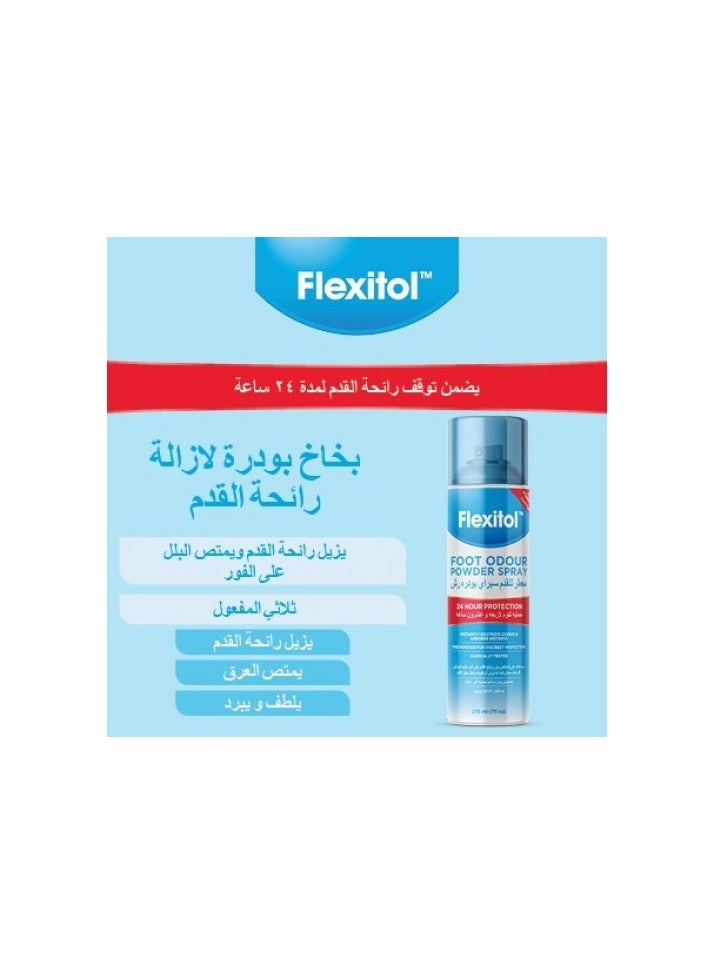 Flexitol Foot Odour Powder Spray 210 ml - Image 3