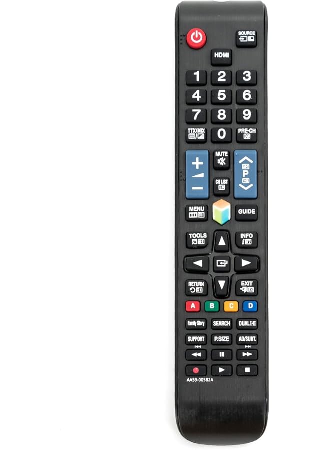 The Bros AA59-00582A AA5900582A Replacement LCD Smart TV Remote Control Compatible with SAMSUNG UN32EH4500 UN46ES6100F UN32EH5300 UN40EH5300F UN40ES6100F UN46EH5300F - Image 1