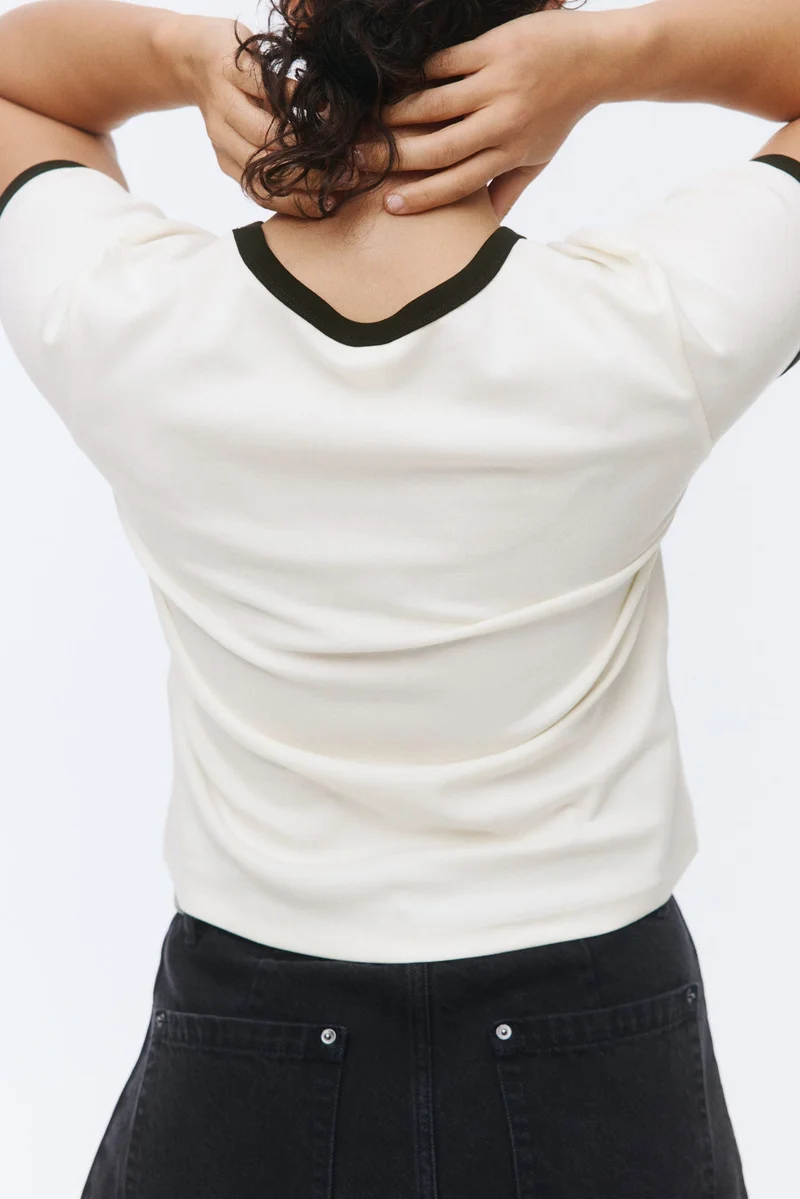 H&M  Cotton T-shirt for Women | Best Price UAE