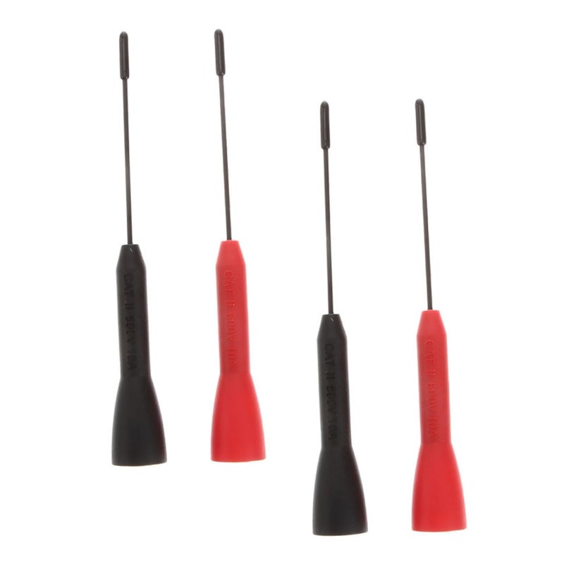 4pcs Stainless Steel Test Needles Multimeter Probes for Automotive Insulation Tester - Image 1