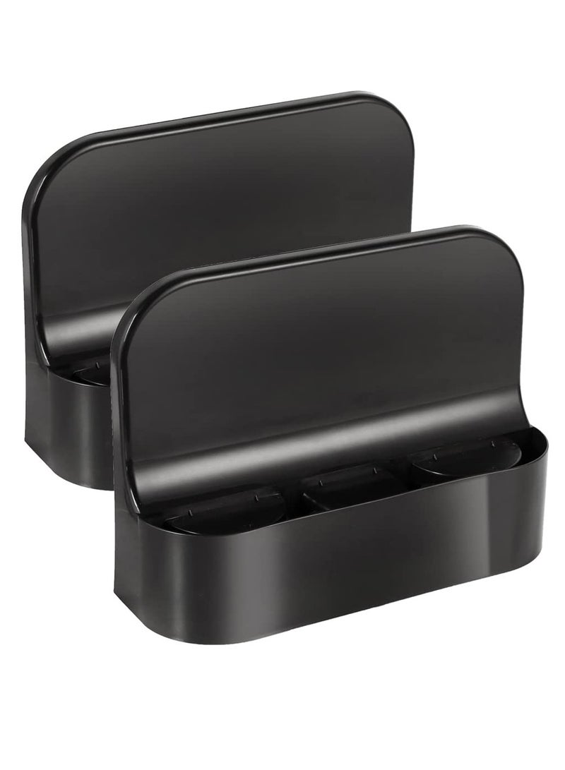 Excefore Car Cup Holder, 2Pcs Seat Cup Cell Phone Drinks Holder with Car Mesh Organizer - Image 4