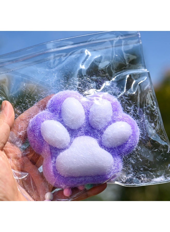 xozgdovg Ultra-Soft Cat Paw Stress Relief Toy 