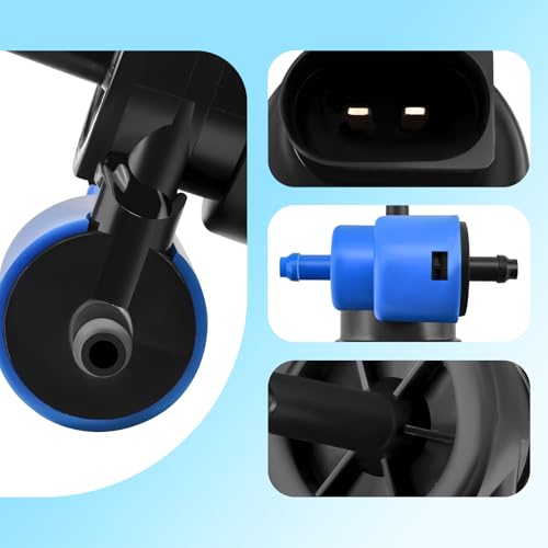 Quealzara Windshield Washer Pump Compatible with Honda Pilot 2012 2013 2014 2015 Replaces 76806-SZA-A12 76806SZAA12, Front Windshield Washer Fluid Pump - Image 5