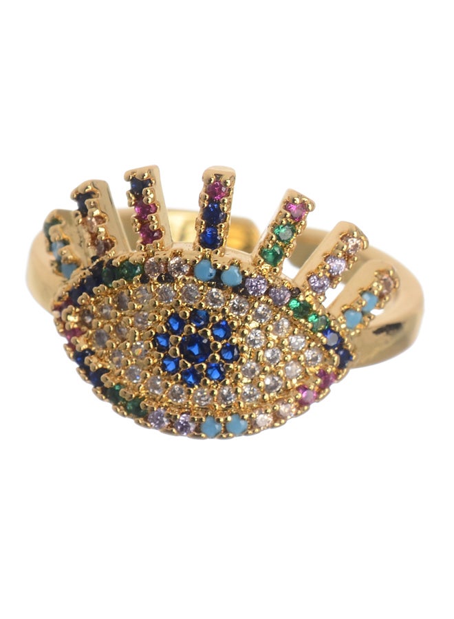 Akher el Ankoud Gold Zircon Ring  - Image 2