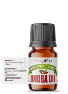 BodyJ4You BodyJ4You Jojoba Oil Piercing Aftercare | Stretched Ear Gauges Tragus Nose Septum Lip Navel | Natural Recovery Skin Moisturizer | 100% USDA Organic Pure Unrefined Wax | 0.17 Fl Oz  - Image 2