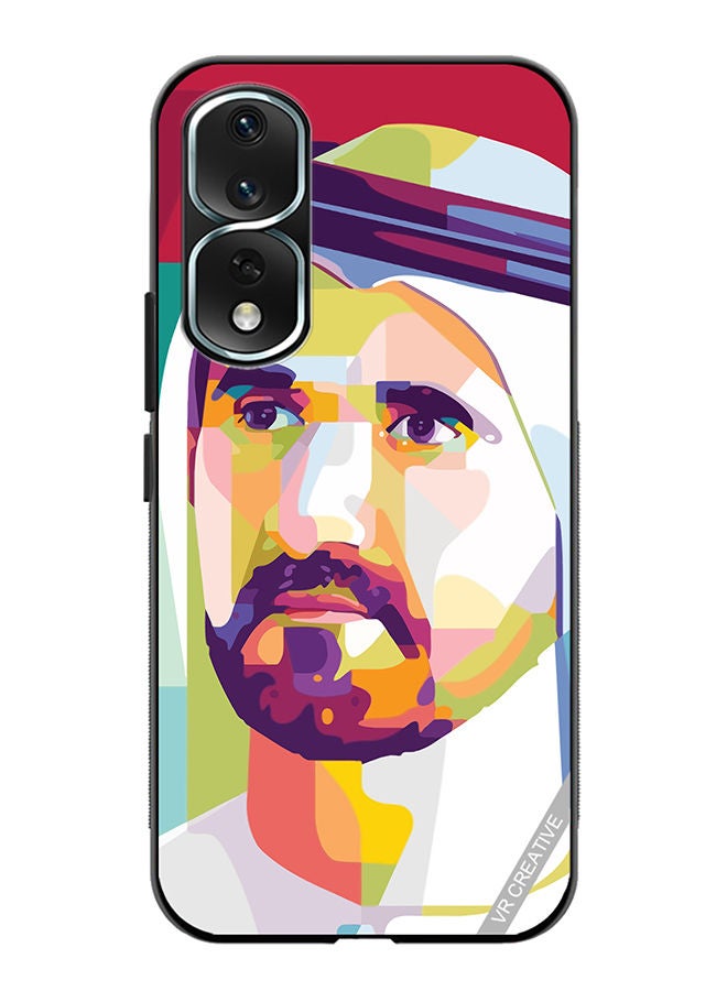 VR CREATIVE Protective Case Cover For Honor 80 Pro Sheikh Mohammed Bin Rashid Al Maktoum Design Multicolour - Image 1