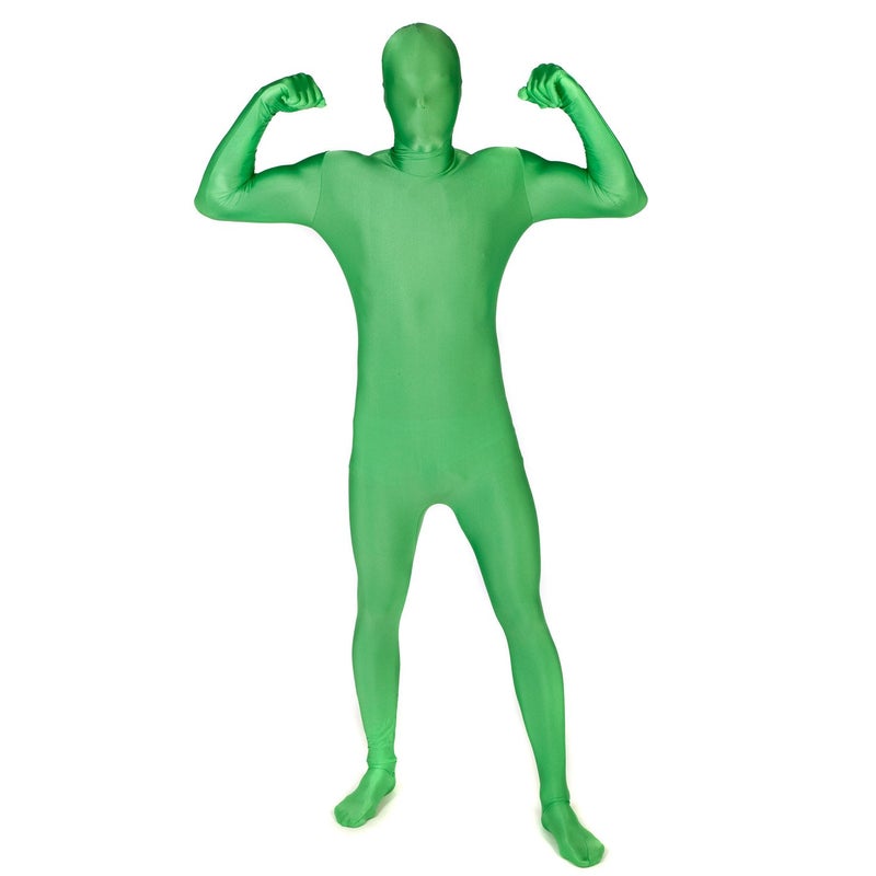 Morphsuits Men's Adults Original, Green, X-Large - Image 1