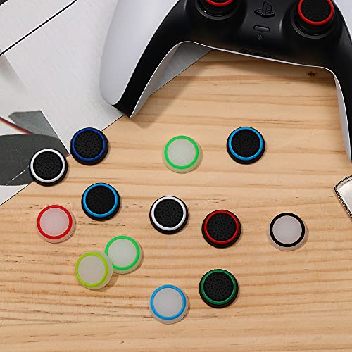 RGEEK 20Pieces Analog Stick Joystick Controller Performance Thumb Grips Compatible with PS5, PS4, Xbox One, Xbox Series X/S Controller Joystick Grips - Image 4