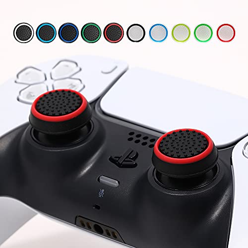 RGEEK 20Pieces Analog Stick Joystick Controller Performance Thumb Grips Compatible with PS5, PS4, Xbox One, Xbox Series X/S Controller Joystick Grips - Image 3