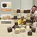nets Tribe Magnetic Soft Building Blocks for Kids Magnetic Blocks Big Blocks Educational Toys Incredibly Fun Building Block for Children Coffee BrownLight Coffee Brown - Image 4