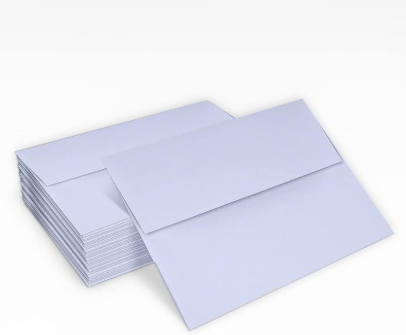 LUXPaper A2 Invitation Envelopes | Peel & Press | 4 3/8" x 5 3/4" | Lilac Purple | 80lb. Text | 50 Qty - Image 5