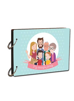Paper Plane Design PAPER PLANE DESIGN Paper Photo Album (22 x 16 cm, Multicolour)  - Image 1