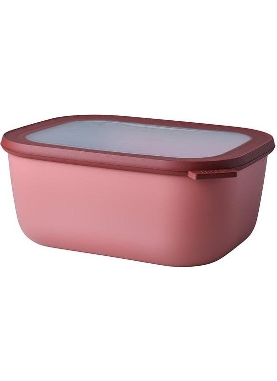 Mepal Multi Bowl Circular Rectangular Food Container 3000 ml  - Image 1